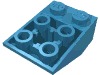 Набор LEGO Slope Inverted 33В° 3 x 2 [Connections between Studs], Maersk Blue