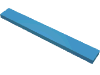 Набор LEGO Tile 1 x 8 with Groove, Maersk Blue