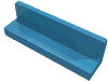 Набор LEGO Panel  1 x  4 x  1 with Rounded Corners [Thick Wall], Maersk Blue