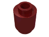Набор LEGO Brick Round 1 x 1 Open Stud, Темно-красный