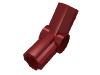 Набор LEGO Technic Axle and Pin Connector Angled #4 - 135В°, Темно-красный