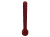Набор LEGO Antenna 1 x 4 with Rounded Top, Темно-красный