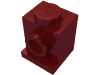 Набор LEGO Brick Special 1 x 1 with Headlight and No Slot, Темно-красный