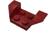 Набор LEGO Mudguard 2 x 4 with Flared Wings, Темно-красный