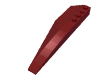 Набор LEGO Wedge 12 x 3 Right, Темно-красный