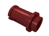 Набор LEGO Technic Pin 1/2, Темно-красный