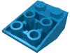 Набор LEGO Slope Inverted 33В° 3 x 2 [Connections between Studs], Dark Azure