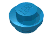 Набор LEGO Plate Round 1 x 1 with Solid Stud, Dark Azure