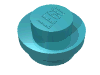 Набор LEGO Plate Round 1 x 1 with Solid Stud, Medium Azure