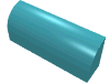 Набор LEGO Brick 1 x 4 x 1 1/3 No Studs, Curved Top, Medium Azure