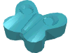 Набор LEGO Friends Accessories Hair Decoration, Butterfly with Pin, Medium Azure