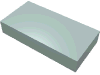 Набор LEGO Tile 1 x 2 with Groove, Light Aqua