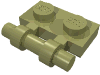 Набор LEGO Plate Special 1 x 2 Side Handle [Free Ends], Оливковый