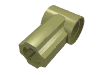 Набор LEGO Technic Axle and Pin Connector Angled #1, Оливковый