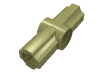 Набор LEGO Technic Axle and Pin Connector Angled #2 - 180В°, Оливковый