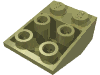 Набор LEGO Slope Inverted 33В° 3 x 2 [No Connections between Studs], Оливковый
