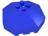 Набор LEGO Windscreen 6 x 6 Octagonal Canopy with Axle hole, Trans-Dark Blue