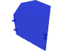 Набор LEGO Door 1 x 9 x 11 with Clips, Trans-Dark Blue