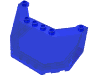 Набор LEGO Windscreen 5 x 8 x 3, Trans-Dark Blue
