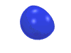 Набор LEGO Windscreen 6 x 6 x 3 Dome with Hinge, Trans-Dark Blue