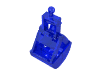 Набор LEGO Crane Bucket - Complete Assembly (Top, Jaws, Spring), Trans-Dark Blue