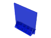 Набор LEGO Door 2 x 5 x 5 Swivel, Bracket Base, Trans-Dark Blue