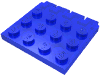 Набор LEGO Hinge Vehicle Roof 4 x 4, Trans-Dark Blue