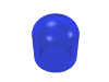 Набор LEGO Light Bulb Cover, Trans-Dark Blue