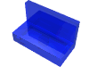 Набор LEGO Panel 1 x 2 x 1 [Square Corners], Trans-Dark Blue
