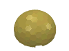 Набор LEGO Dome Hemisphere 4 x 4 Multifaceted, Chrome Gold