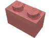 Набор LEGO Brick 1 x 2, Sand Red