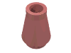 Набор LEGO Cone 1 x 1 [No Top Groove], Sand Red