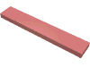 Набор LEGO Tile 1 x 6 with Groove, Sand Red
