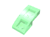 Набор LEGO Slope Curved 2 x 1 No Studs [1/2 Bow], Прозрачный зеленый
