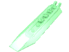 Набор LEGO Hinge Plate 1 x 8 with Angled Side Extensions, Rounded Plate Underside, Прозрачный зеленый