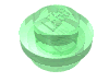 Набор LEGO Plate Round 1 x 1 with Solid Stud, Прозрачный зеленый