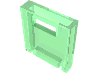 Набор LEGO Box 2 x 2 x 2 Door with Slot, Прозрачный зеленый