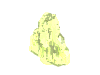 Rock 1 x 2 Crystal Stepped