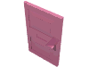 Набор LEGO Door 1 x 4 x 5, Medium Dark Pink