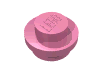 Набор LEGO Plate Round 1 x 1 with Solid Stud, Medium Dark Pink