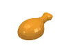 Набор LEGO Turkey Drumstick [Short], Earth Orange