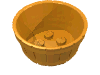 Набор LEGO Container, Barrel Half Large, Earth Orange