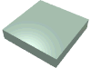 Набор LEGO Tile 2 x 2 without Groove, Sand Green