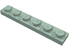 Набор LEGO Plate 1 x 6, Sand Green