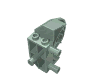 Набор LEGO Dinosaur Body Quarter with Pins, Sand Green