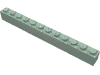 Набор LEGO Brick 1 x 12, Sand Green