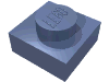 Набор LEGO Plate 1 x 1, Sand Blue