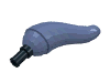 Набор LEGO Animal Dinosaur Neck/Tail S Curve with Pin, Sand Blue