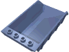 Набор LEGO Vehicle Tipper Bed 4 x 6, Sand Blue