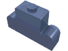 Набор LEGO Brick Curved 1 x 4 x 2 Centre Stud Top [aka Fabuland Radiator], Sand Blue